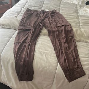 Aerie brown cargo pants new with tags